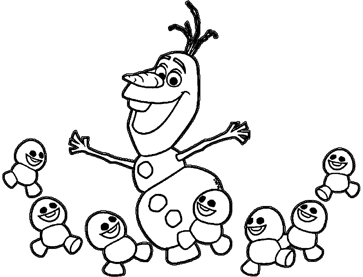 Coloriage Olaf #52300 à imprimer Coloriage Olaf #52300 à imprimer