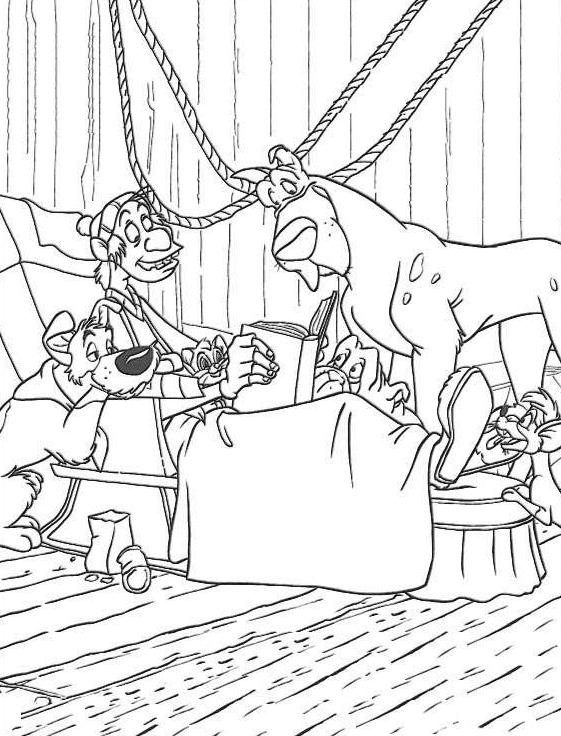 Oliver et ses amis se prélassent dans la rue sous un ciel ensoleillé