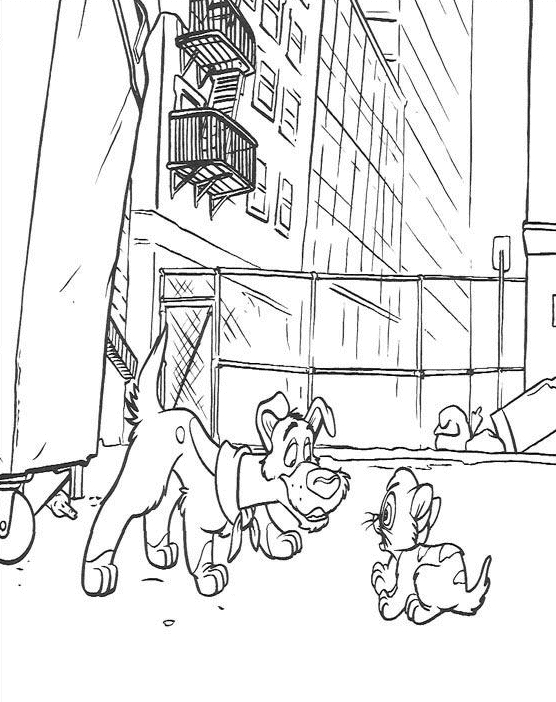 Oliver et ses amis en pleine aventure dans les rues de New York