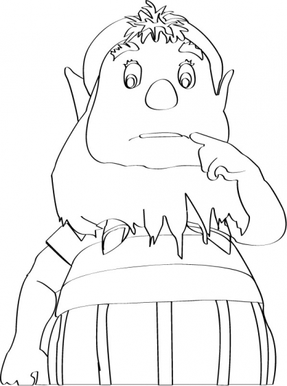 Oui-Oui en pleine aventure dans son véhicule coloré Oui-Oui en pleine aventure dans son véhicule coloré