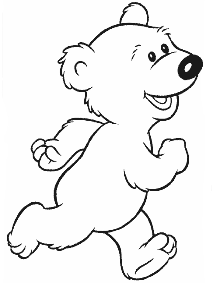 Un ours joyeux en pleine nature