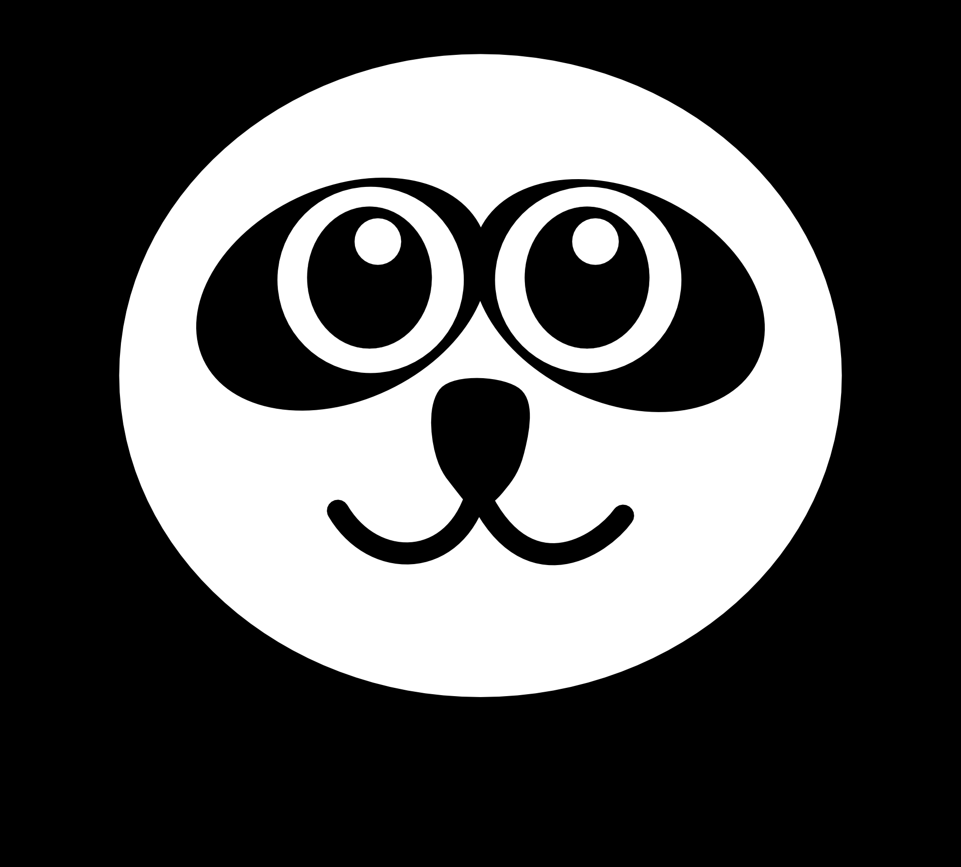 Panda mignon assis sur un rocher entouré de bambous