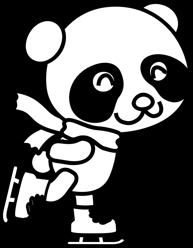 Panda assis sur une branche avec des feuilles environnantes