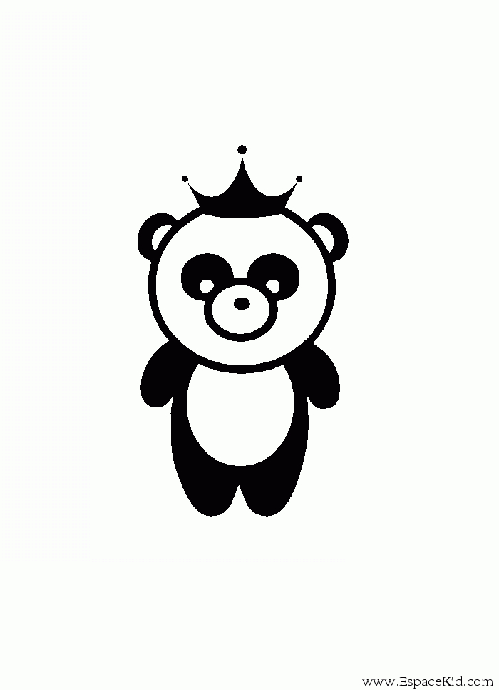 Un panda mignon assis sur un rocher au milieu des bambous
