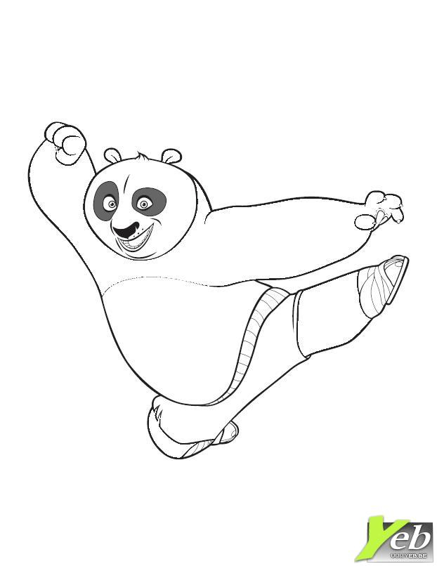 Un panda assis dans un paysage naturel accueillant