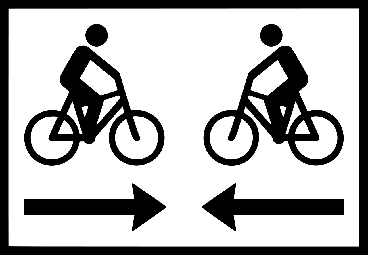 Coloriage d'un panneau routier à colorier