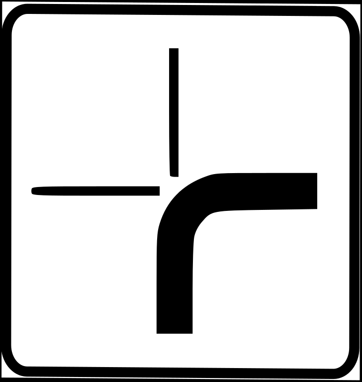 Coloriage d'un panneau routier avec des éléments de signalisation