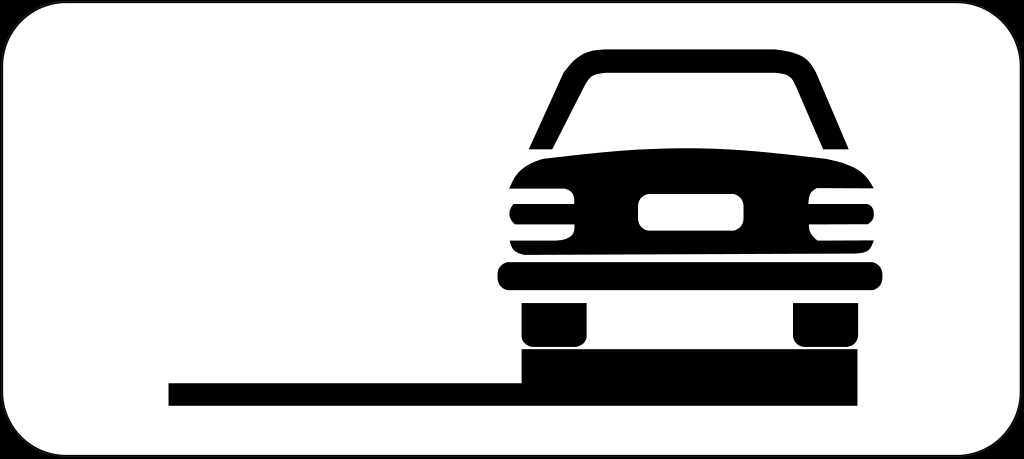 Coloriage d'un panneau routier avec des symboles de circulation