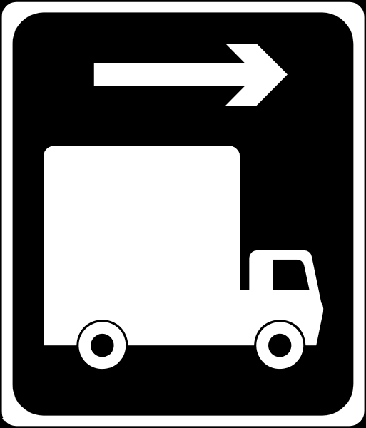 Coloriage d'un panneau routier à colorier