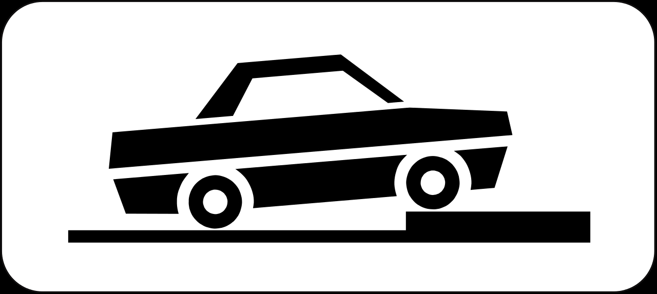 Coloriage d'un panneau routier avec des symboles de signalisation