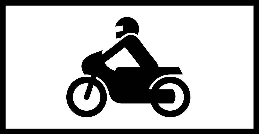 Coloriage d'un panneau routier avec des symboles de signalisation