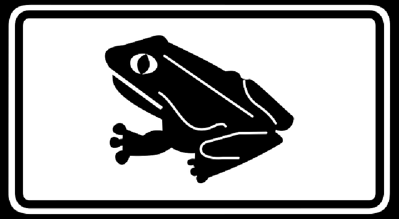 Coloriage d'un panneau routier avec des indications claires