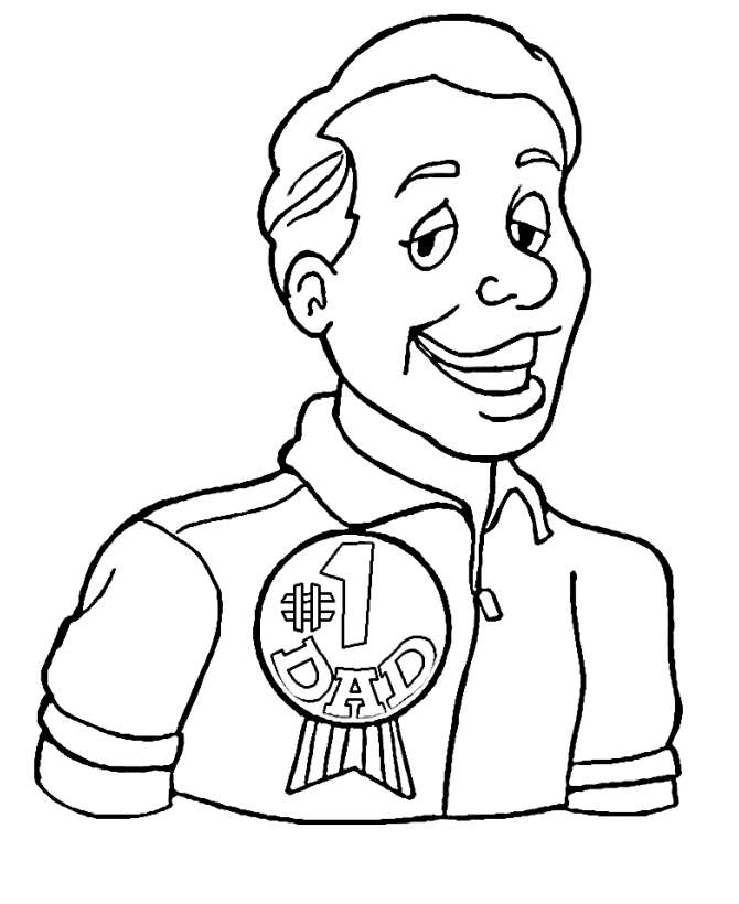 Un papa joyeux entouré de ses enfants en plein coloriage