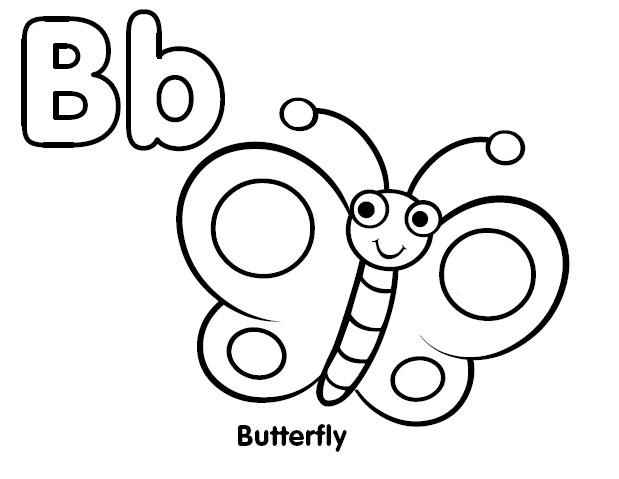 Coloriage d'un papillon stylisé sur fond floral