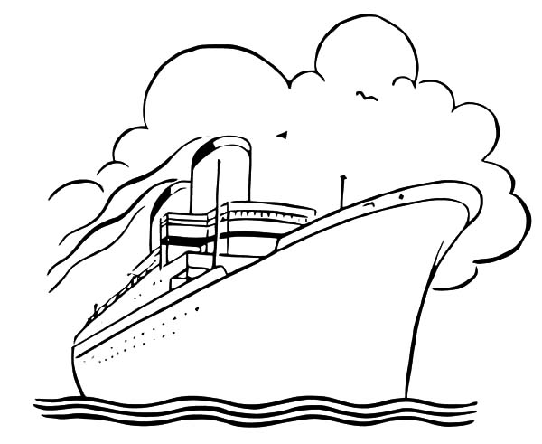 Coloriage Paquebot / Bateau de croisière #47260 à imprimer Coloriage Paquebot / Bateau de croisière #47260 à imprimer