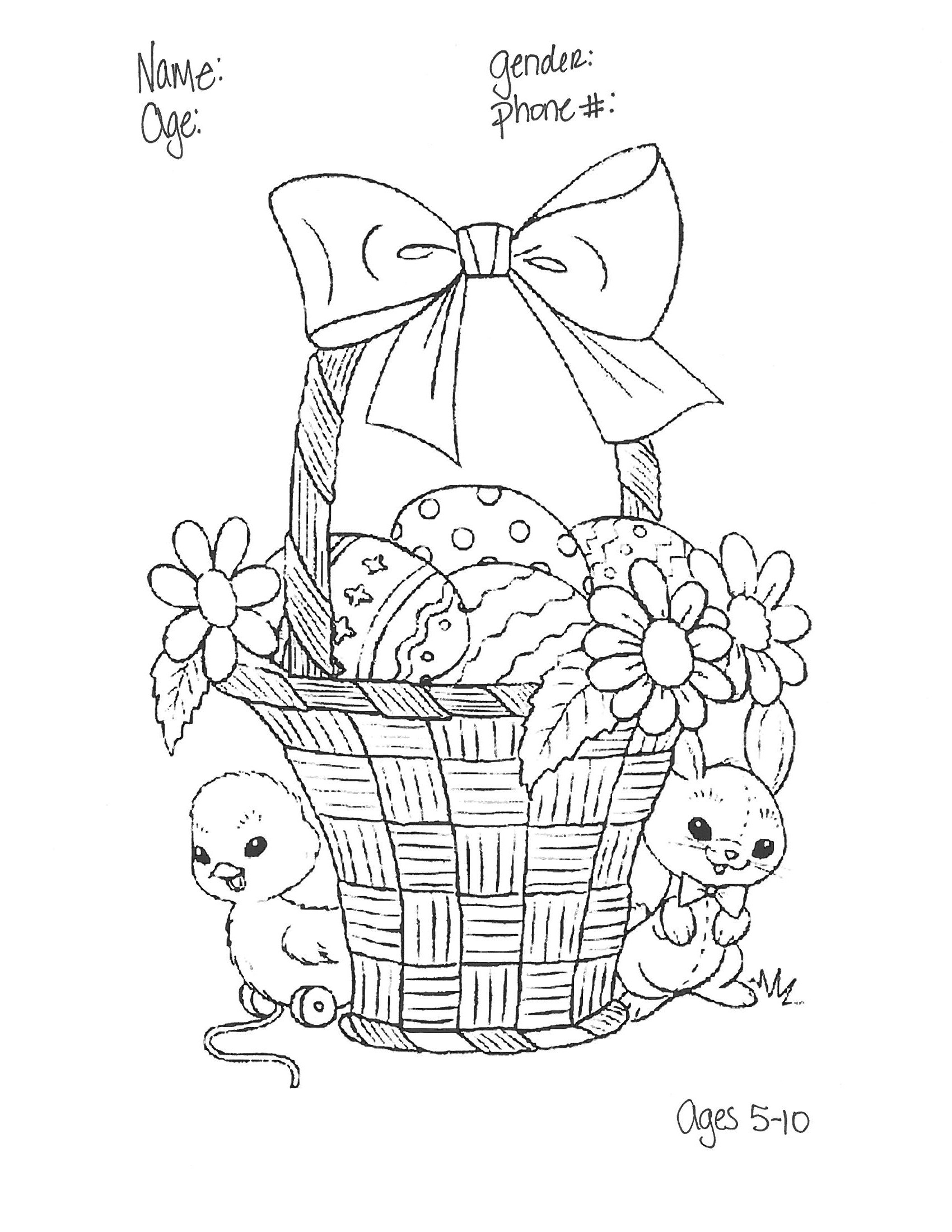 Scène de Pâques avec un lapin et des œufs colorés dans un jardin