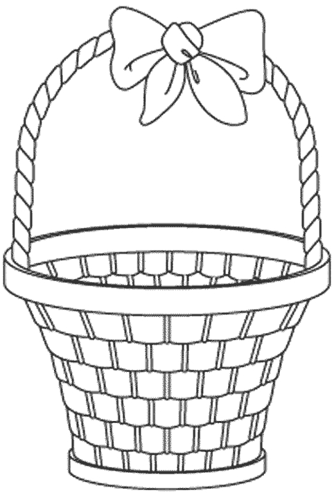 Coloriage d'un lapin de Pâques entouré d'œufs et de fleurs