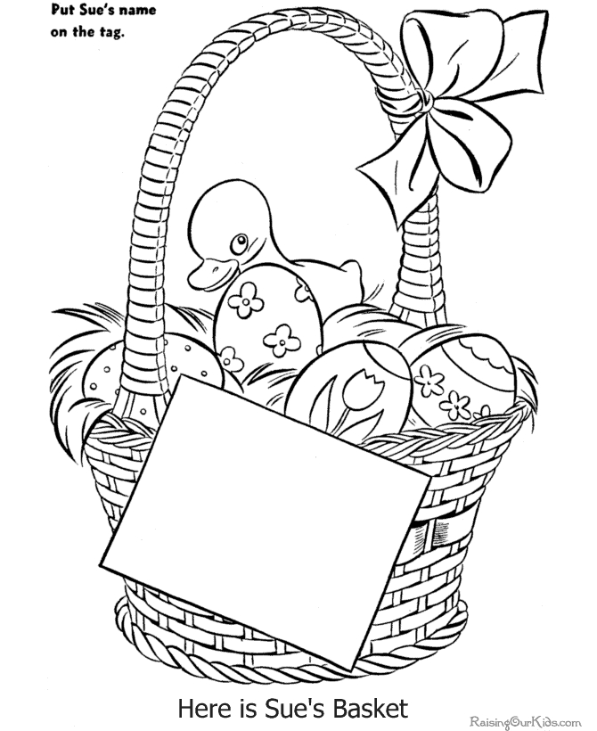 Coloriage de Pâques avec un lapin entouré d'œufs colorés et de fleurs Coloriage de Pâques avec un lapin entouré d'œufs colorés et de fleurs
