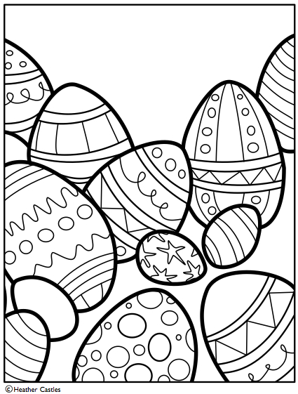Scène de Pâques avec un lapin et des œufs colorés dans un jardin