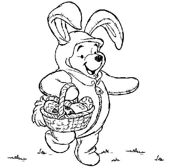 Lapin de Pâques joyeux cachant des œufs dans un jardin fleuri