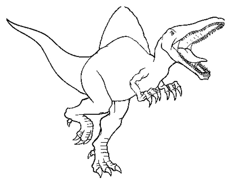 Scène de dinosaure au Parc Jurassique avec un T-Rex et un environnement verdoyant