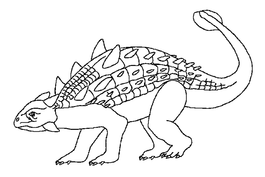 Scène de dinosaure dans un parc jurassique entouré de végétation dense Scène de dinosaure dans un parc jurassique entouré de végétation dense
