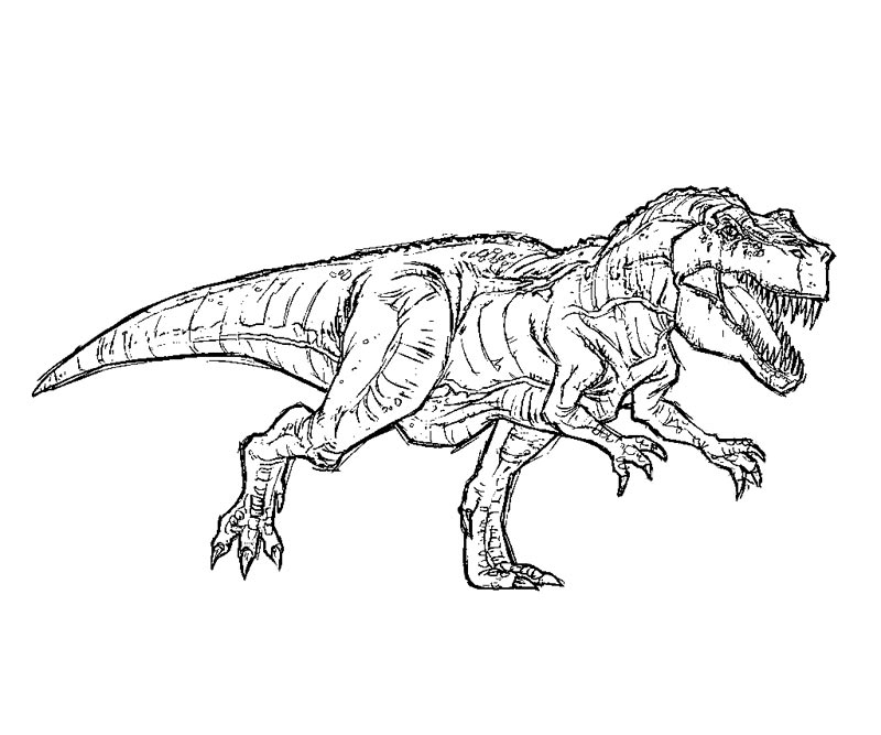 Dinosaures évoluant dans un paysage préhistorique Dinosaures évoluant dans un paysage préhistorique