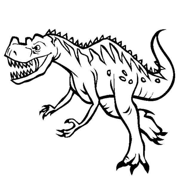 Un dinosaure majestueux évoluant dans un paysage préhistorique
