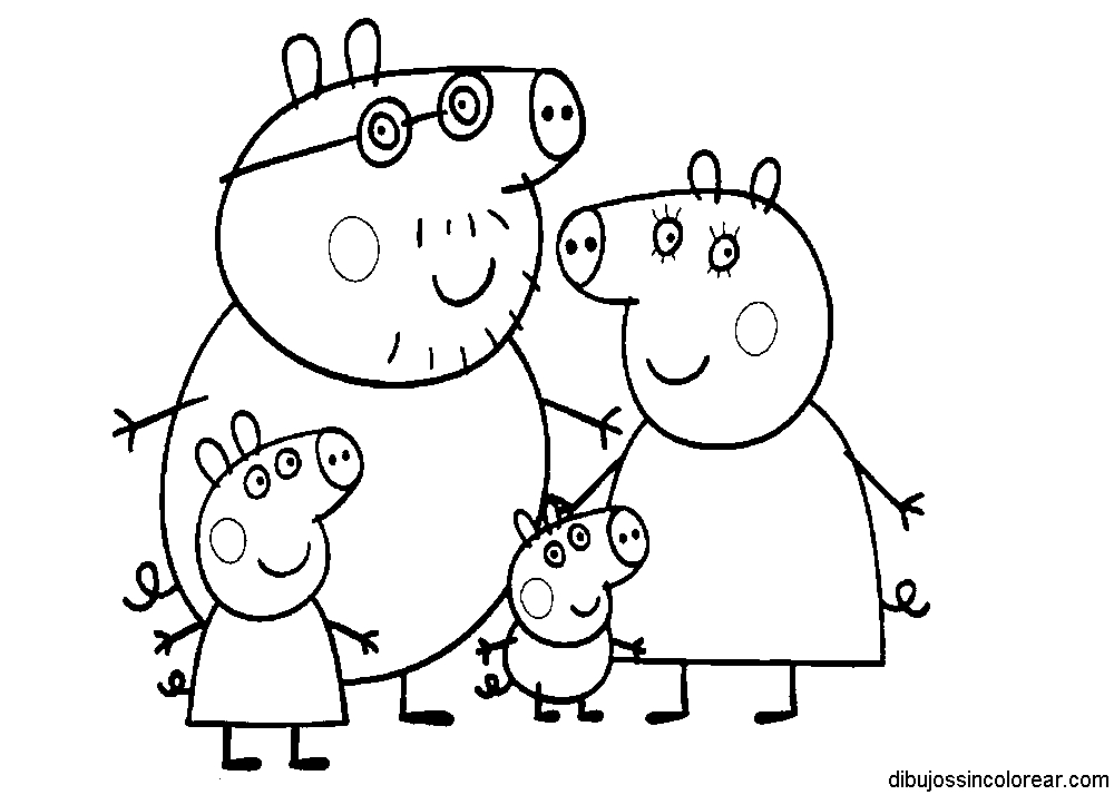 Peppa Pig jouant avec ses amis dans un jardin coloré