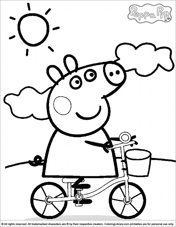 Peppa Pig en train de jouer dans un parc avec son frère George