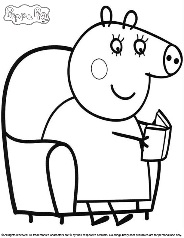 Peppa Pig et son frère George jouant dans le jardin