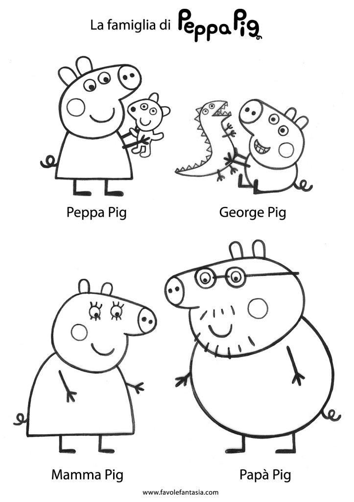 Peppa Pig et son petit frère George jouant dans un champ