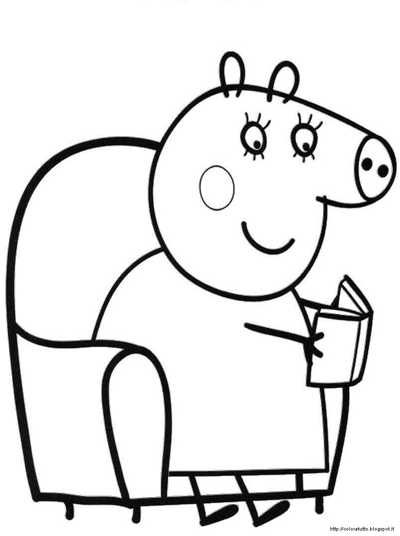 Peppa Pig et son petit frère George s'amusent dans le jardin