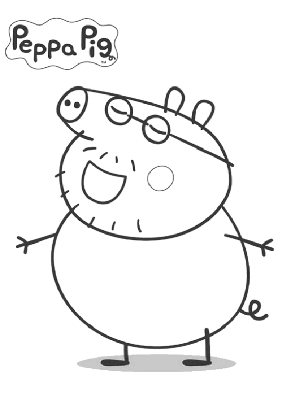 Peppa Pig et George jouant dans un champ ensoleillé