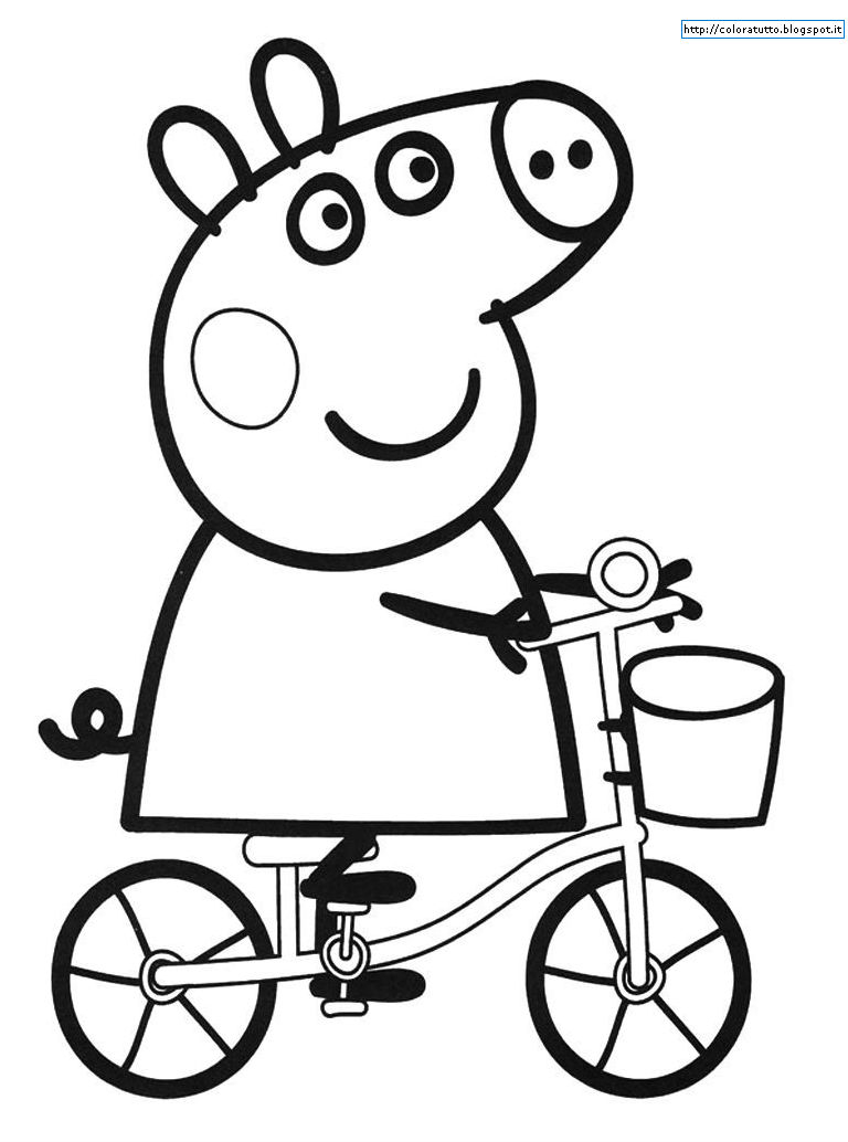 Peppa Pig jouant dans un champ ensoleillé avec son frère George