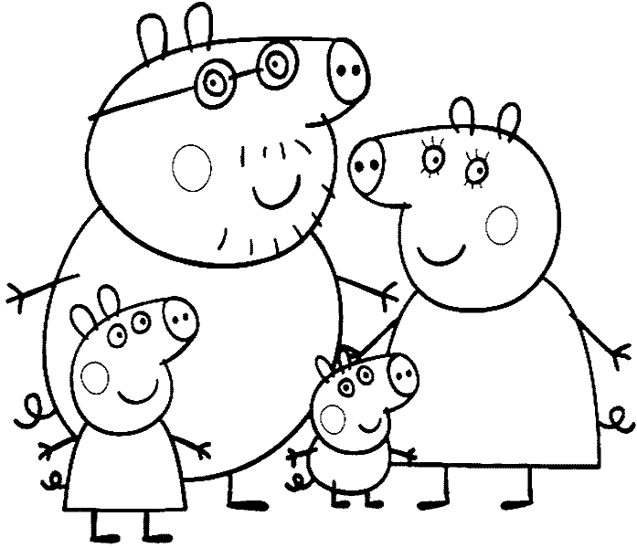 Peppa Pig et ses amis en pleine aventure sur un fond de nature Peppa Pig et ses amis en pleine aventure sur un fond de nature