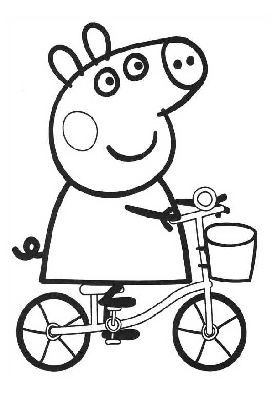 Peppa Pig et son frère George jouant dans un champ