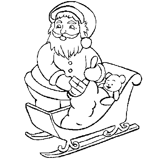 Père Noël en train de préparer ses cadeaux dans un décor festif