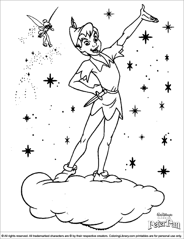 Peter Pan et Wendy en plein vol au-dessus de Londres