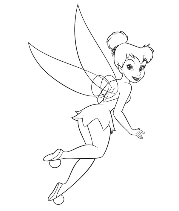 Peter Pan en plein vol au-dessus de Neverland