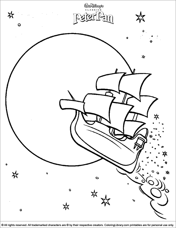 Coloriage Peter Pan #52421 à imprimer Coloriage Peter Pan #52421 à imprimer