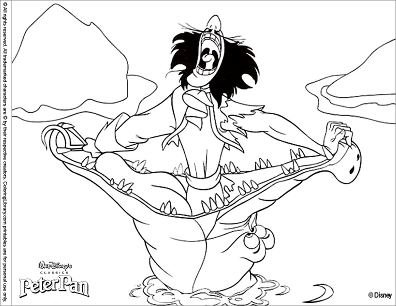 Peter Pan et la fée Clochette sur l'île de Neverland