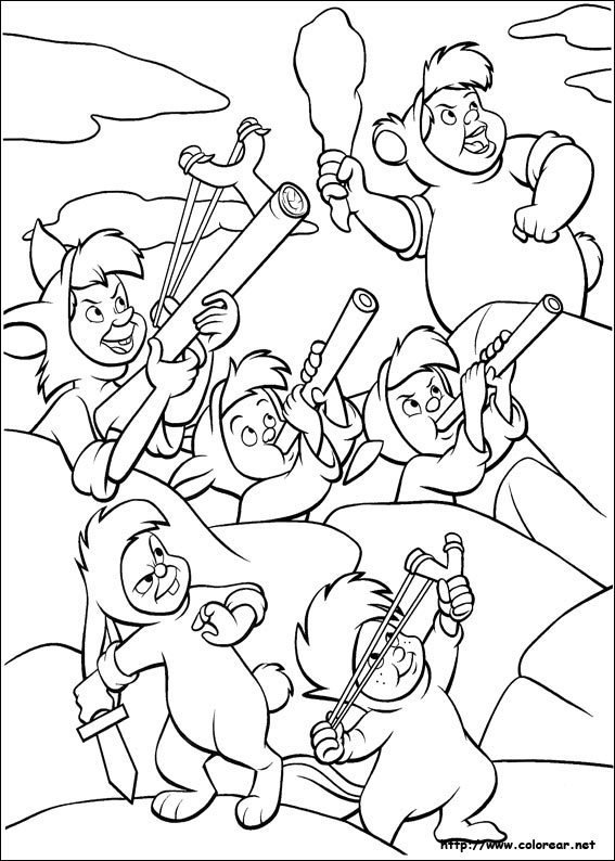 Peter Pan et le Pays Imaginaire : Un moment de camaraderie