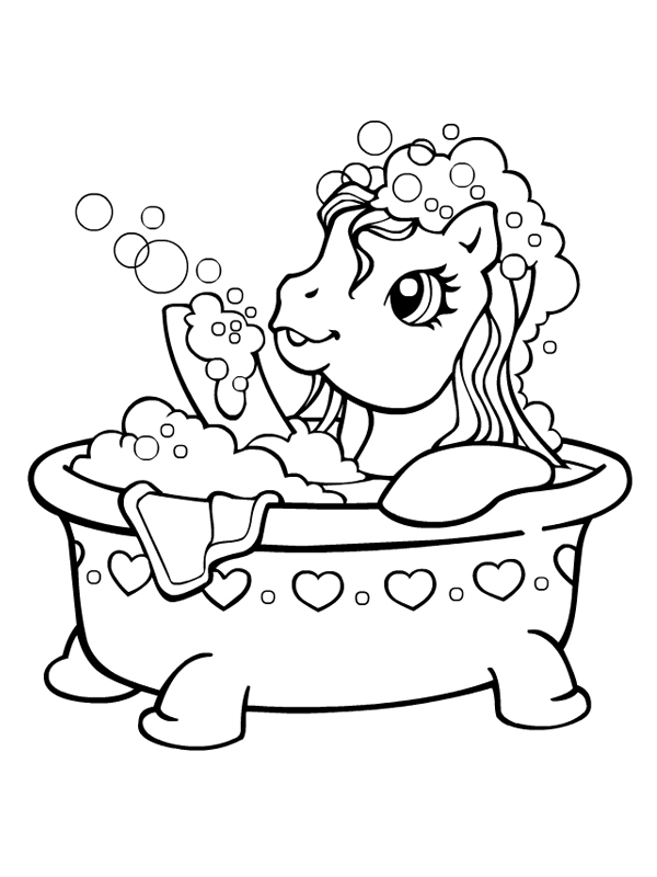 Coloriage Petit Poney #19515 à imprimer Coloriage Petit Poney #19515 à imprimer