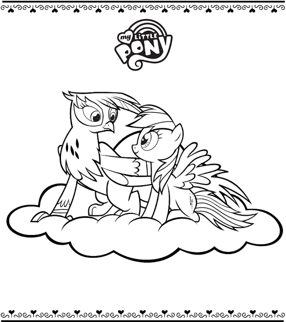 Petit poney joyeux dans un paysage verdoyant