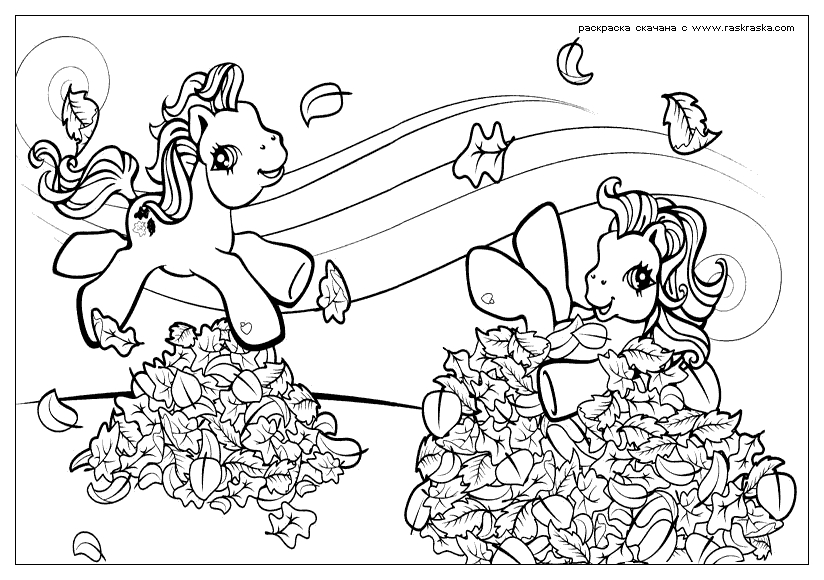 Petit poney joyeux dans un paysage pastoral