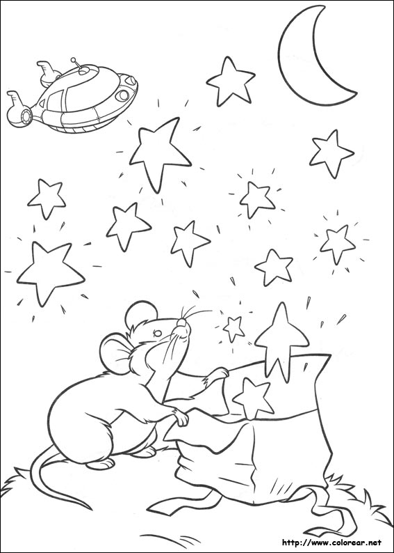 Coloriage des Petits Einstein en train de jouer avec leurs instruments de musique