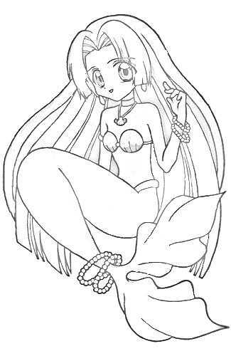 Coloriage Pichi Pichi Pitch: Mélodie des sirènes #19730 à imprimer Coloriage Pichi Pichi Pitch: Mélodie des sirènes #19730 à imprimer