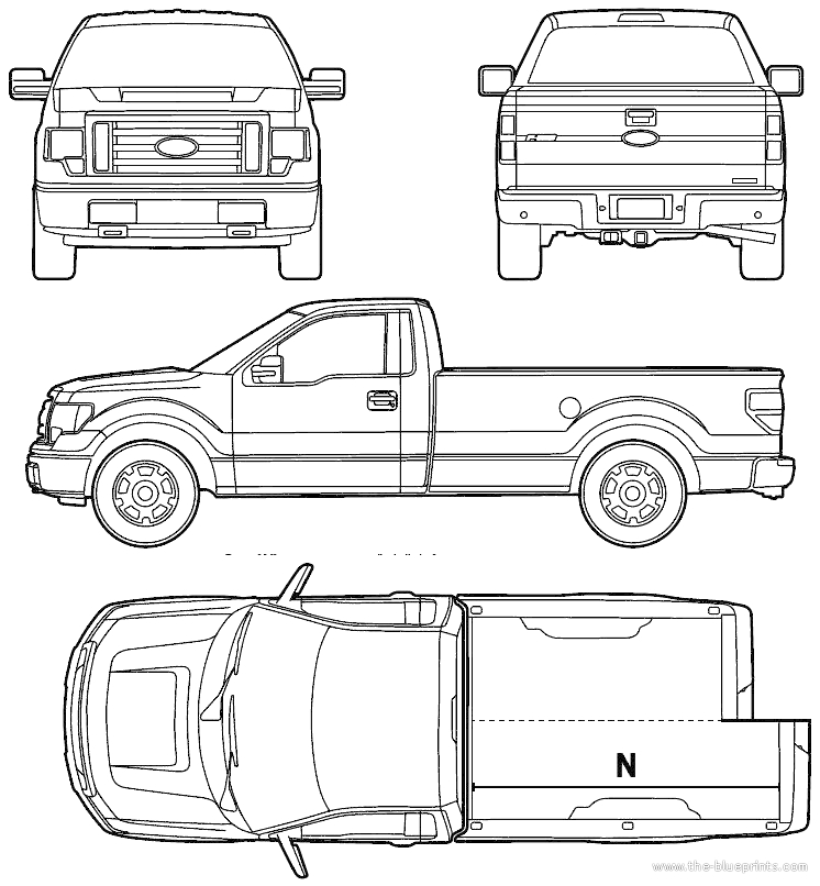 Coloriage d'un pickup en pleine nature avec des montagnes en arrière-plan