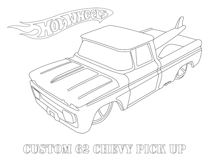 Coloriage Pick-up #47298 à imprimer Coloriage Pick-up #47298 à imprimer